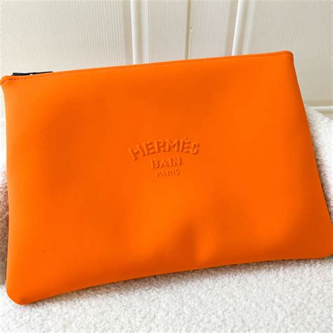 hermes neoprene bag|large Hermes neobain case.